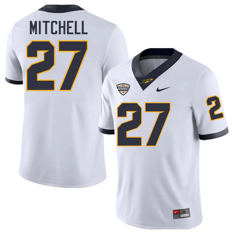 Quinyon Mitchell Toledo Jersey,Toledo Rockets #27 Quinyon Mitchell Jersey Youth College-White